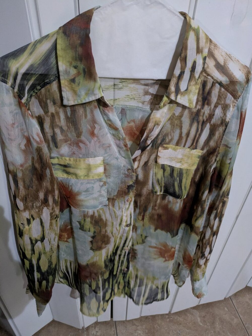 ~ Women's sheer blouse